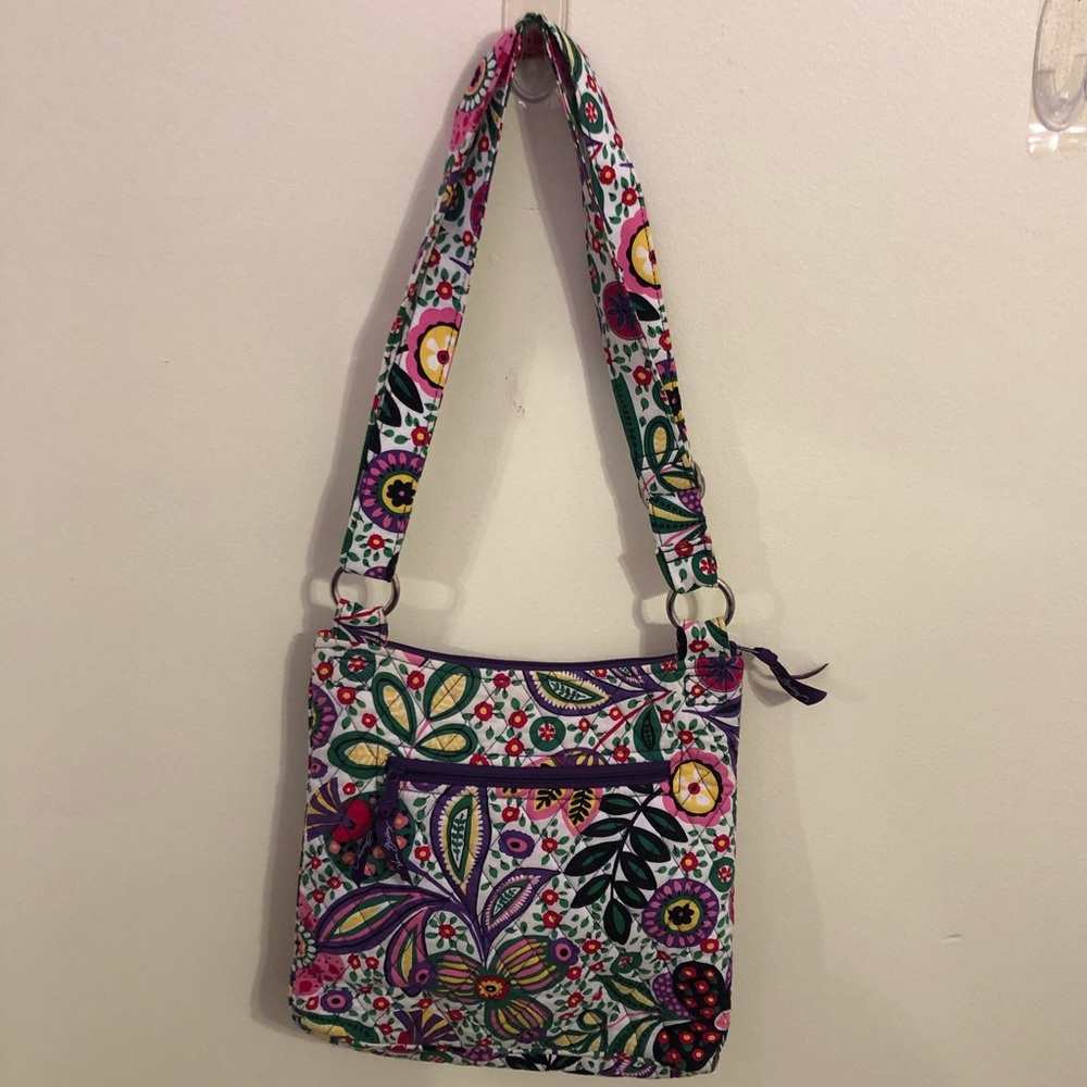 Vera Bradley Satchel Purse in Viva La Vera